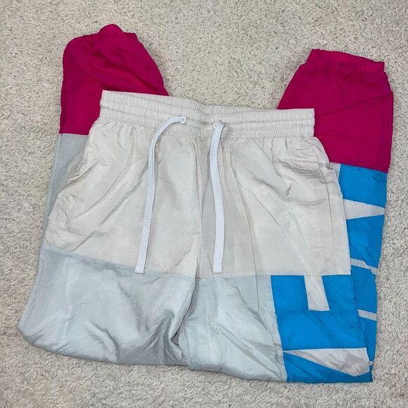 Nike Other - Nike Dri-FIT Starting 5 Basketball Pants Size med Mens Joggers White small
